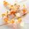 Orange Mixed Agate Round Beads, 8mm by Bead Landing&#x2122;